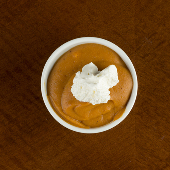 pumpkin puddingpie dessert