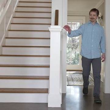 Extraordinary is our ordinary: Chris takes the stairs