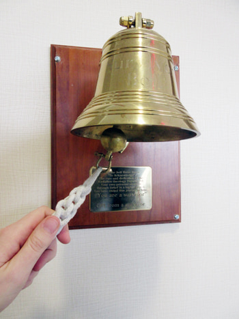 Treatment completed bell