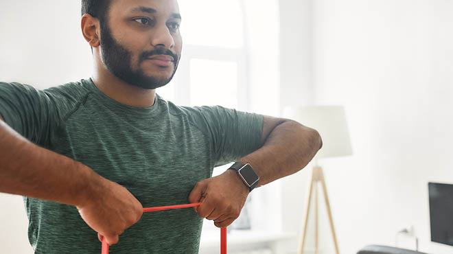 Resistance band training