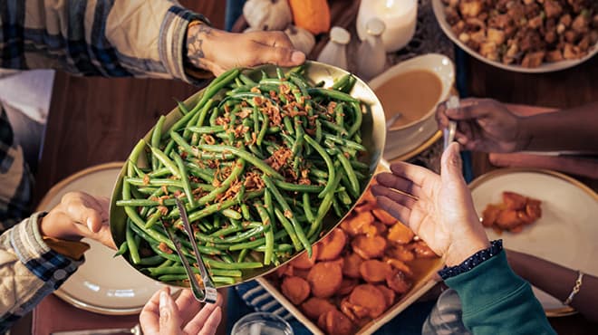 Thanksgiving meal